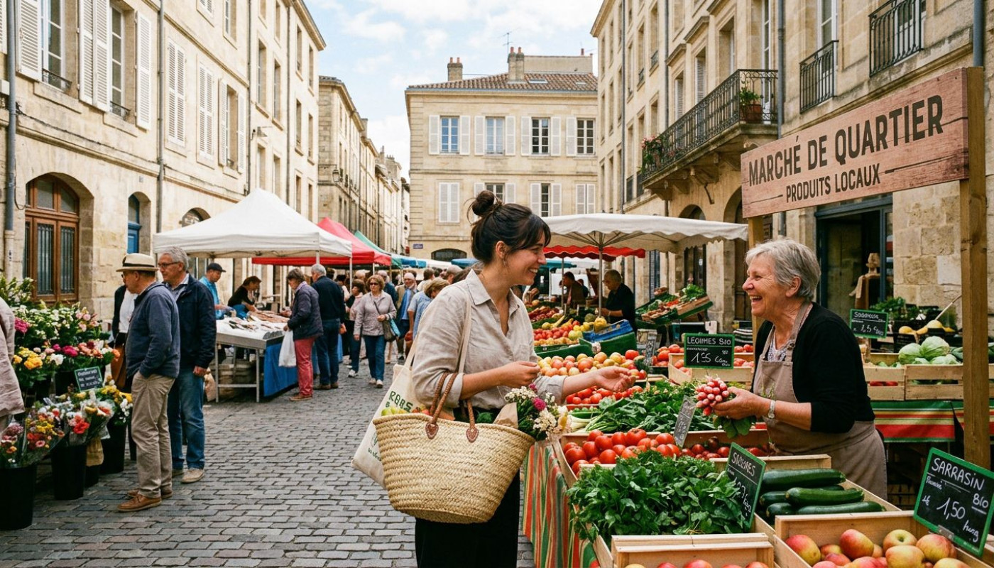 Découvrir une ville autrement : l’expérience des marchés de quartier