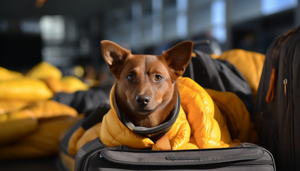 Quelques informations à avoir avant de voyager avec votre chien par avion